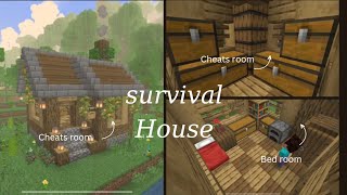 Minecraft house build