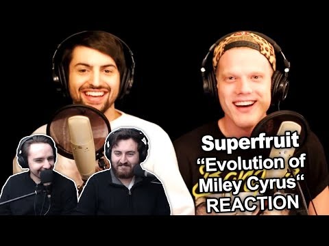 Singers Reaction/Review to "Superfruit - Evolution of Miley Cyrus"
