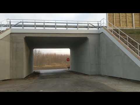 Projektowany wiadukt WD 1 km 4+483,25