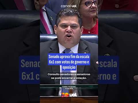 Fim da escala 6×1: Senado aprova PEC que reduz jornada de trabalho para 40 horas semanais