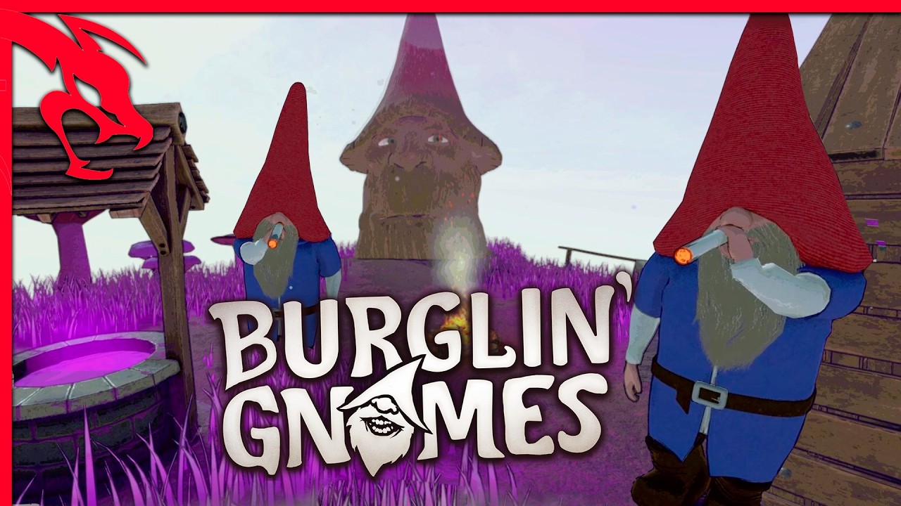 CUATRO GNOMOS ROBAN A TEBAS | BURGLIN GNOMES