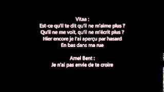 Vitaa Ft  Amel Bent  ( Avant Toi Lyrics )