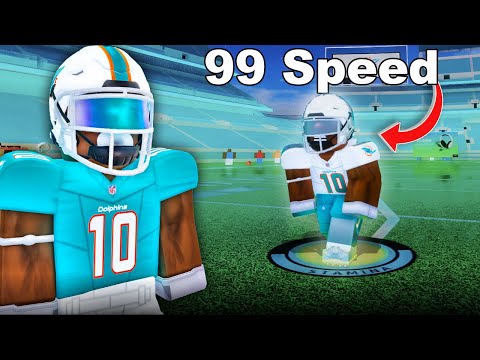 I Became The FASTEST NFL Players In NFL Universe Football