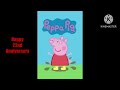 Happy 22nd Anniversary To Peppa Pig