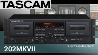 Video thumbnail for New TASCAM 202ᴍᴋVII cassette deck - Detailed review by VWestlife