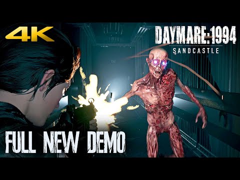 DAYMARE: 1994 Sandcastle Gameplay Walkthrough FULL NEW DEMO (4K 60FPS) Resident Evil Inspired Game