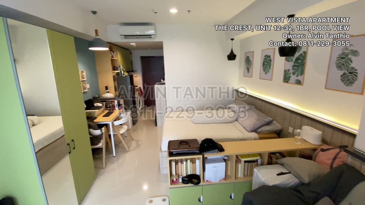 Jual Cepat : Apartemen The Crest West Vista, Cengkareng - Dijual Cepat, untuk kebutuhan keluarga