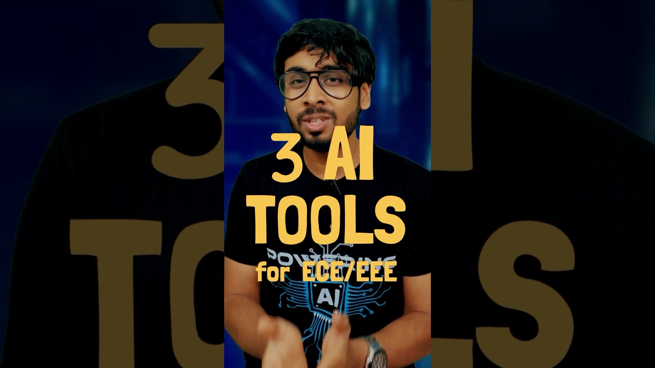Top 3 AI Tools for ECE/EEE students!