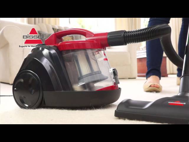 بيسيل - مكنسة كهربائية اسطوانية لون أسود وأحمر (19...