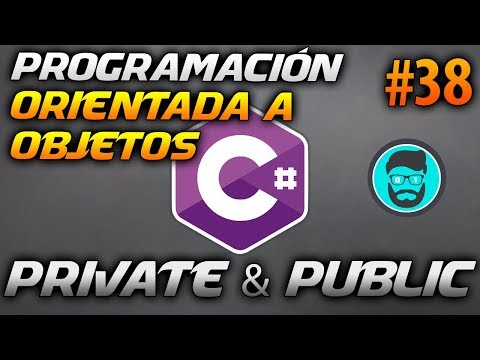 QUE SON Variables PÚBLICAS y PRIVADAS Private and Public POO | Desarrollo en CSharp C 38