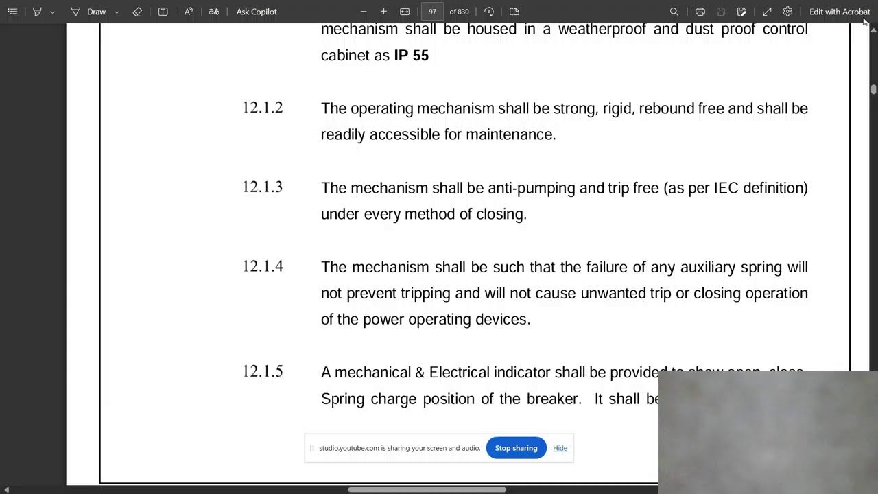 Technical Specification | Electrical Sub-station
