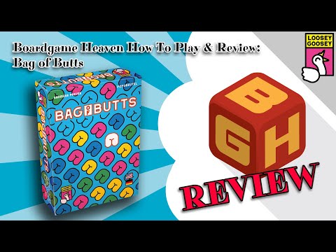 Boardgame Heaven How To Play & Review 162: Bag of Butts (Loosey Goosey Games)