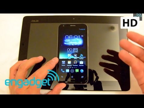 ASUS PadFone 2 Software Hands On | Engadget