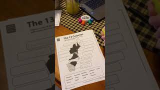 13 Colonies worksheet