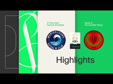 Montesilvano F. Club-Audace Verona 2-2 | Goals and highlights | Matchday 2 | Serie A Tesys 2025/2026