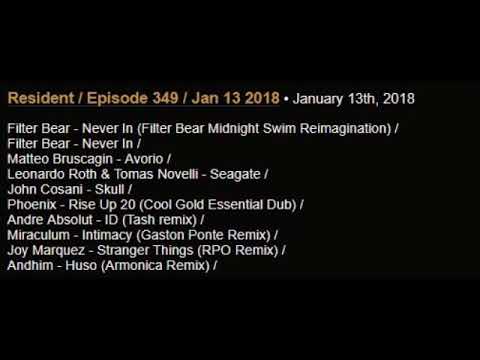 Hernan Cattaneo Resident 349  13-01-2018