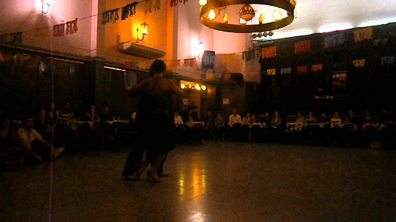 Moira Castellano y Gaston Torelli en El Motivo Tango, 5/8/13