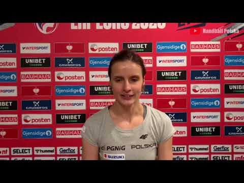 Weronika Gawlik po spotkaniu z Rumunią (Mistrzostwa Europy 2020)