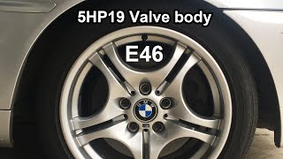 ZF 5HP19 valve body disassembly