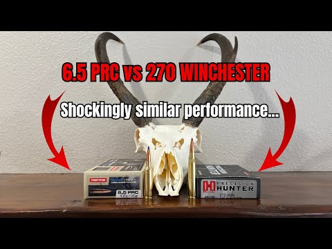 6.5 PRC vs 270 Winchester | The Cold Hard Truth