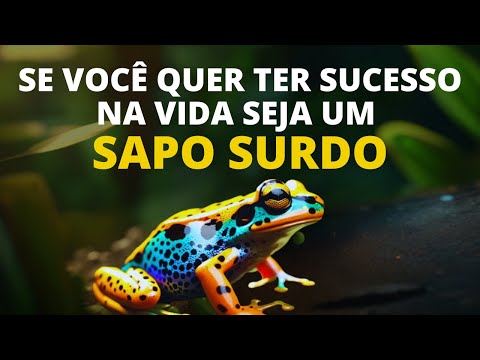 Parábola do SAPO SURDO vai te ensinar uma verdadeira LIÇÃO de VIDA