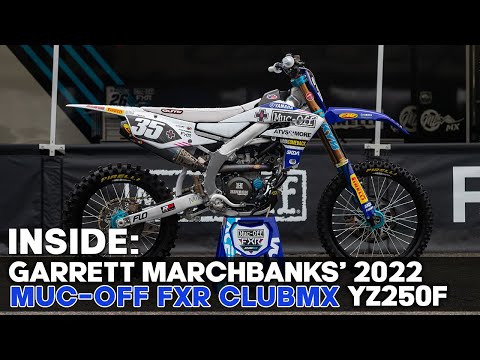 Inside Garrett Marchbanks' Muc-Off FXR ClubMX Yamaha YZ250F