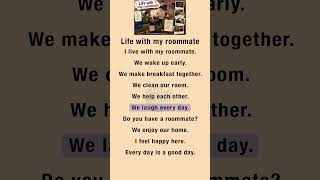 Learn English | Life with My Roommate
