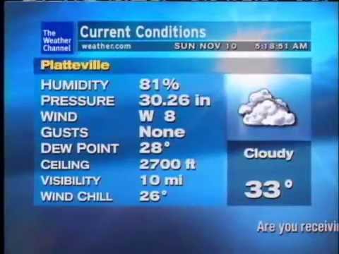 WeatherSTAR XL - 11/10/2013