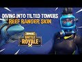 Diving Into Tilted Towers With New Reef Ranger Skin!! - Fortnite Battle Royale Gameplay - Ninja