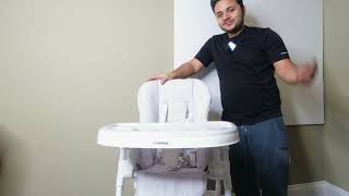 Baby Highchair with Detachable Tray and Adjustable Height || Best B