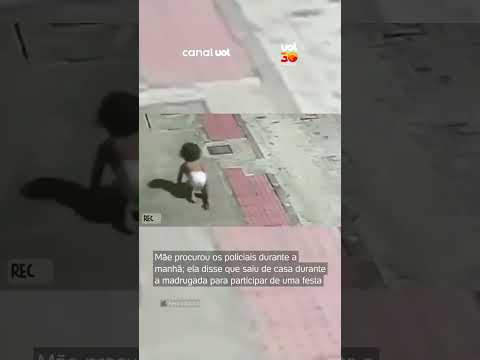 Bebê de um ano é achada sozinha na rua à noite no ES