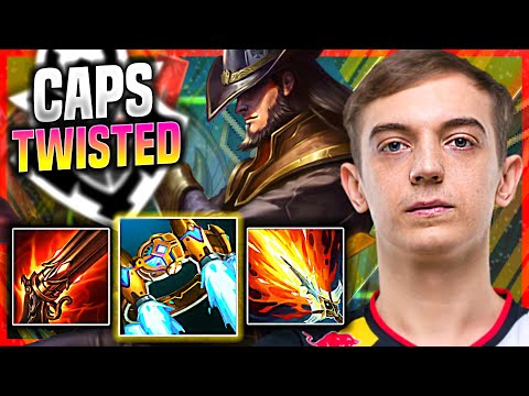 CAPS DOMINATION WITH TWISTED FATE! - G2 Caps Plays Twisted Fate MID vs Orianna! | Challenger TV