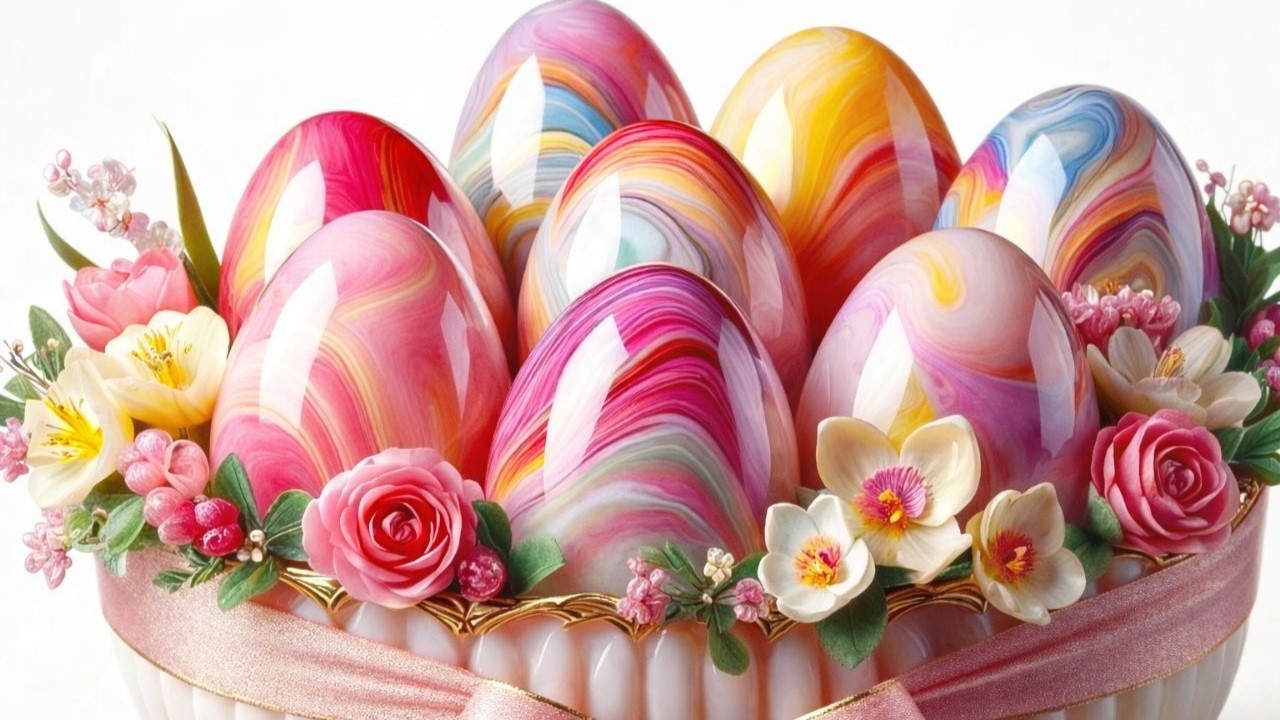 Unprecedented! You've never seen this method for Easter eggs before. 🐣🎨