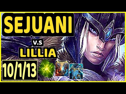 BACA (SEJUANI) vs LILLIA - 10/1/13 KDA JUNGLE CHALLENGER GAMEPLAY - EUW