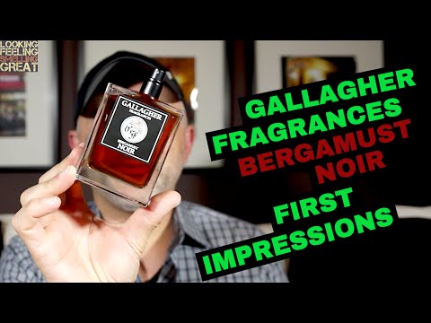 Gallagher Fragrances Bergamust Noir Unboxing/First Impressions (CLOSED) Video
