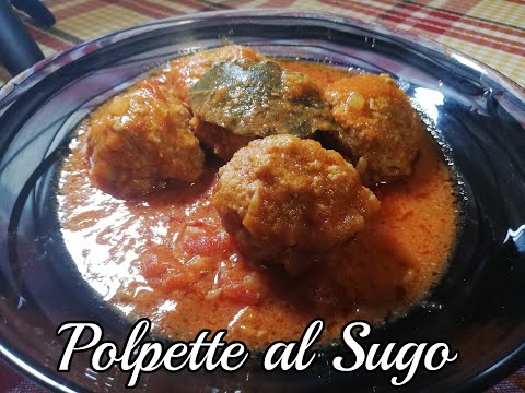 Polpette al Sugo da favola ... si tagliano con un grissino da quanto sono morbide.