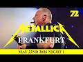 Metallica Frankfurt Germany 2026 Night 1 Full Live Show Multicam HQ Audio