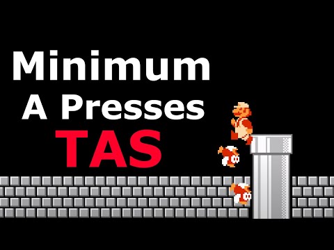 Super Mario Bros. "Minimum A Presses" TAS Premiere & Console Verification
