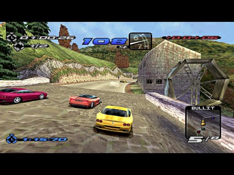 Need for Speed III: Hot Pursuit PS1 Gameplay HD (Beetle PSX HW)