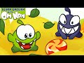 Learn With Om Nom Om Nom Makes New Friends Om Nom Learning Videos Funny Cartoons For Kids