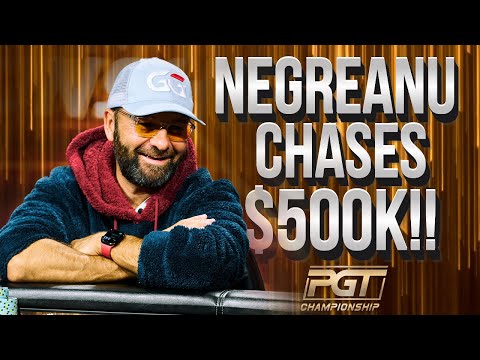Daniel Negreanu Chases $500,000 at PGT $1,000,000 Championship!