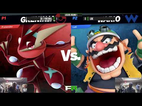 Final Round 2019 - NameFireBall(Greninja) VS Lak(Wario)- L. Top 24
