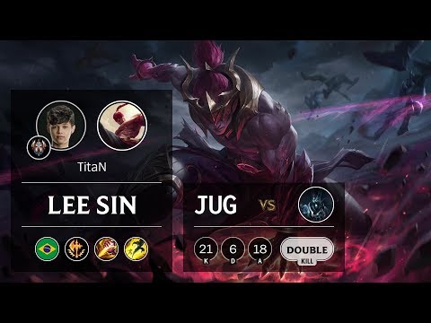 Lee Sin Jungle vs Karthus - BR Challenger Patch 9.24