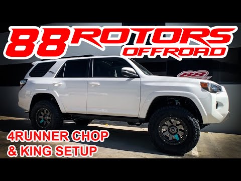 Toyota 4Runner Body Mount Chop & King/Icon Lift Setup