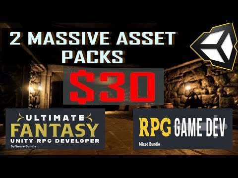 2 MASSIVE Asset Bundle Packs sale for under $30