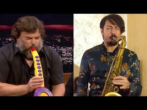 SAX-A-BOOM 🎷Jack Black performes (Saxophone Cover)