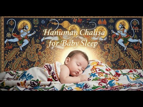 Hanuman Chalisa for Kids 🕉️✨Peaceful Sleep😴Calm Nighttime Chant 🙏|| Tiny Diny Bhakti geet