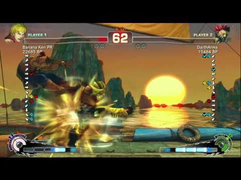 Banana Ken [Ken] vs DarthArma [Akuma] SSF4 Ranked Matches - Xbox Live - TRUE-HD