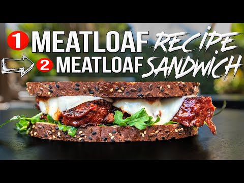 World's Greatest Meatloaf Recipe + the Best Leftover Ideas | SAM THE COOKING GUY 4K