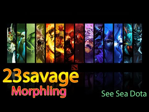 23savage - Morphling SPAMMER INSANE FARMING SKILL - 16 min ethereal blade ready